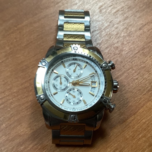 Guess Two Tone Men’s Watch Waterpro Collection Model U18507G1 - Picture 3 of 14